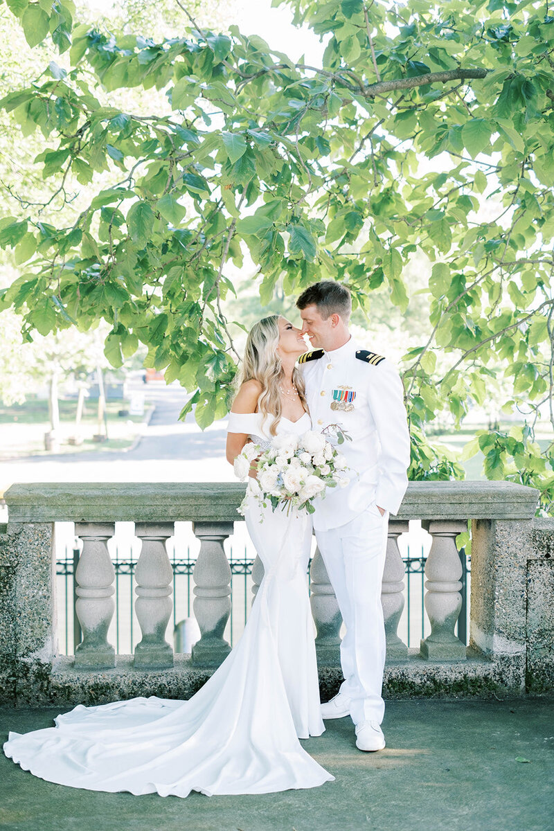 Classic and romantic spring wedding at a museum designed after a 17th century Swedish Manor House with Ariel Fera Events wedding planner and designer | American Swedish Historical Museum Wedding | Philadelphia PA | Denise Marie Photography | Editorial Wedding Photographer based in Philadelphia PA