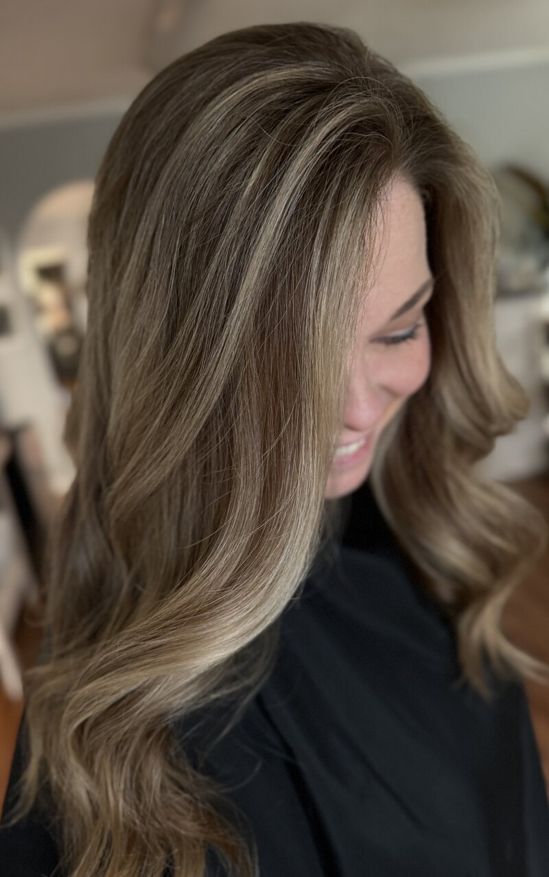 Stephanie gray with Highlights