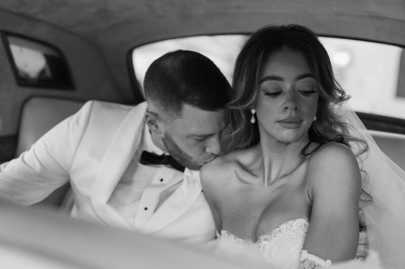 Couple portrait at Switch House wedding by Philadelphia wedding photographer Kristy Hoadley
