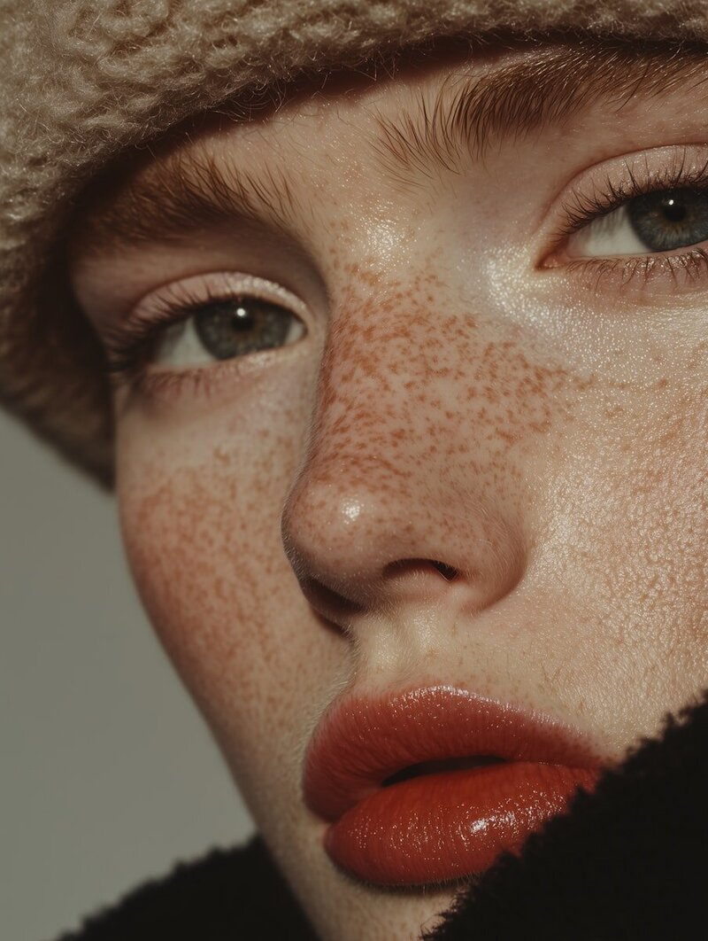 Freckled Portrait
