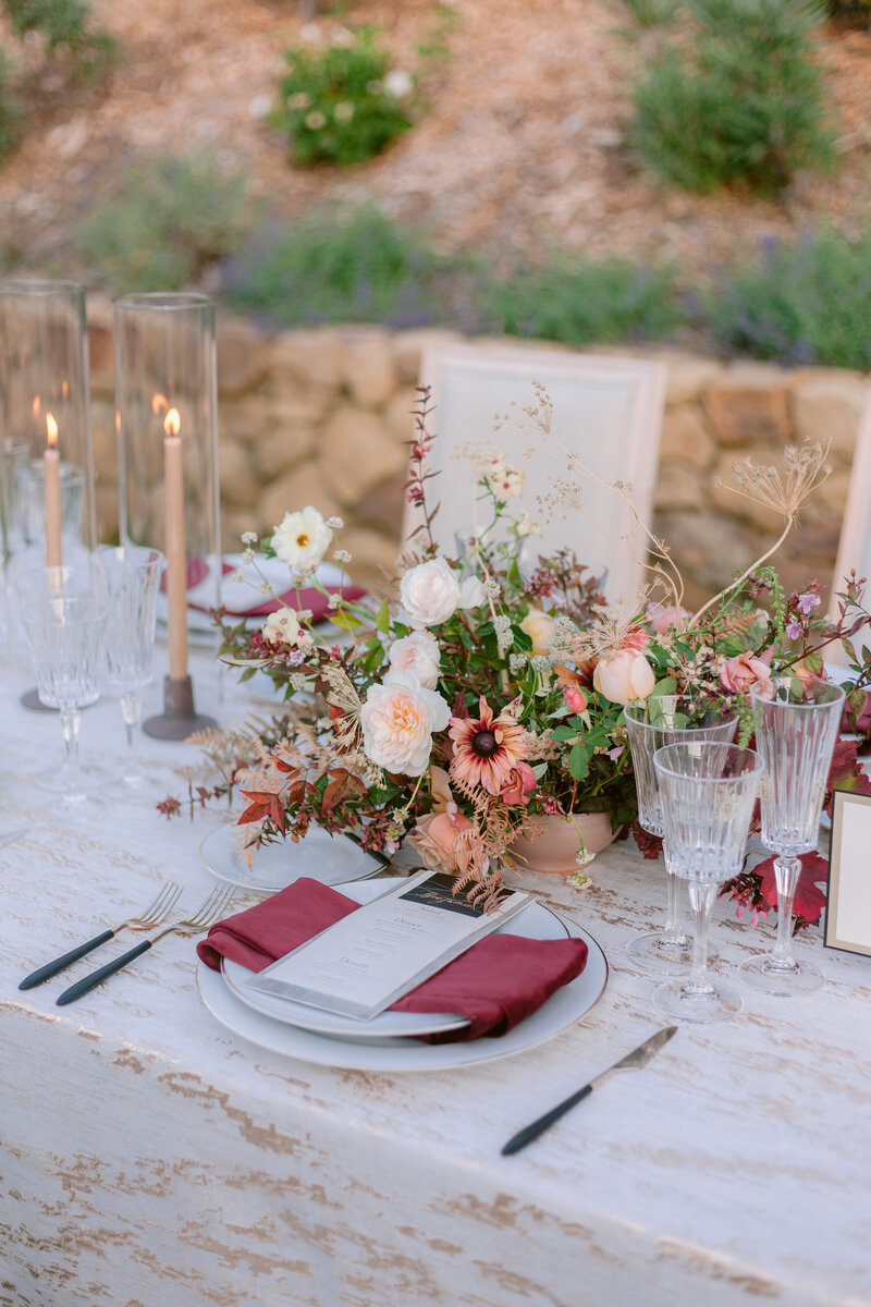 CHANDA DANIELS  WEDDING TABLESCAPE BAY AREA PLANNER