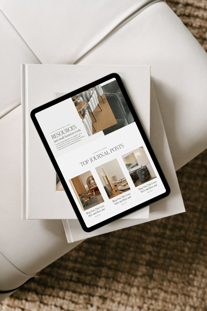 Showit Website Template