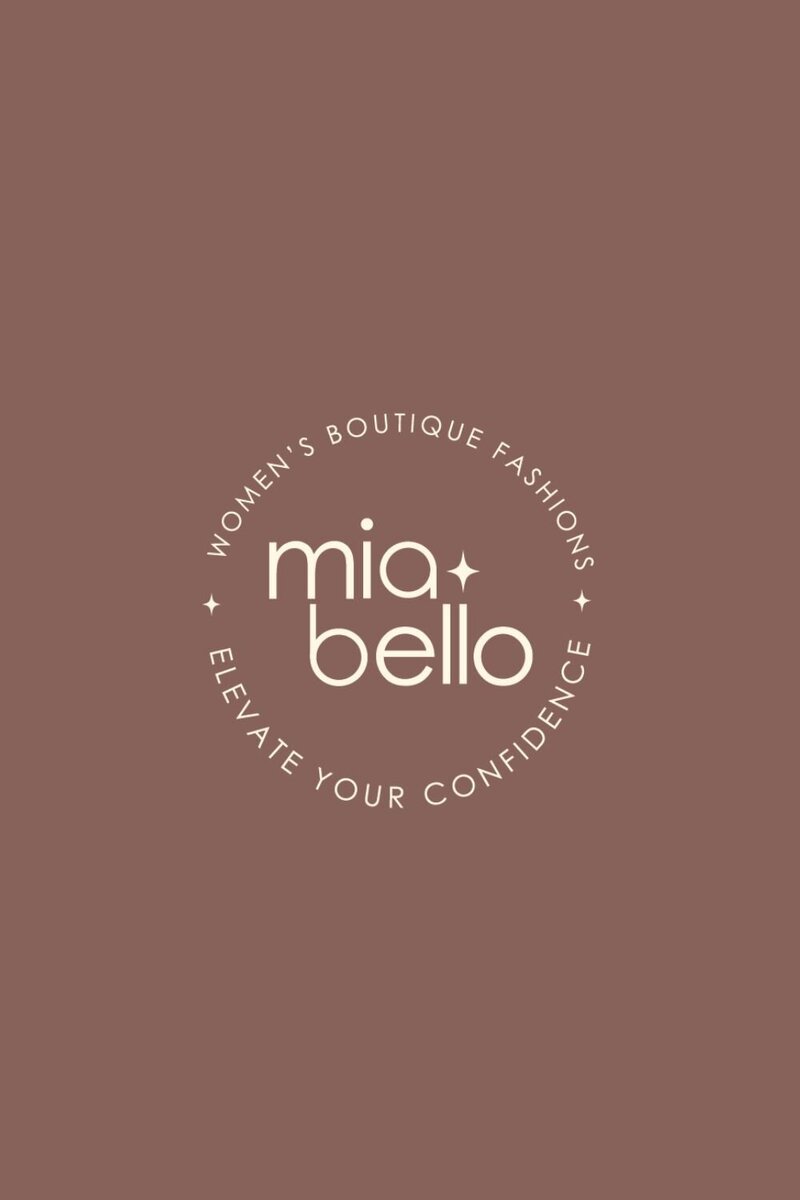 Mia Bello Fashions Submark design