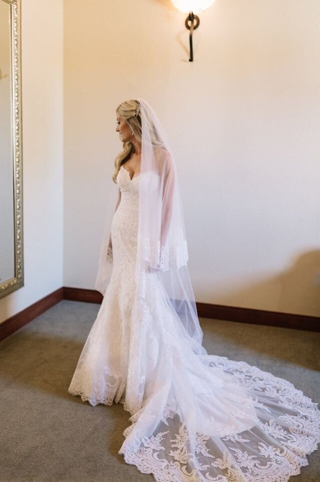 strapless-sheath-wedding-gown-blonde-bride