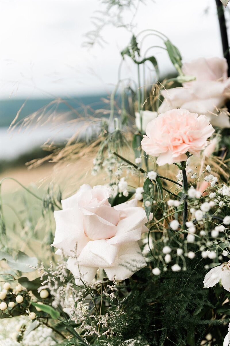 Family Heirblooms Wedding Day Florals CDM Photography