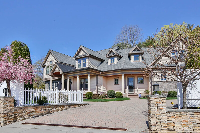 Home Exterior, Luxury Sales Realtor Crafted Path Home by Noha Soliman