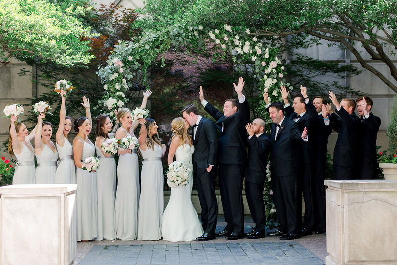 Swank Soiree Dallas Wedding Planner Katie and Austin - bridal party