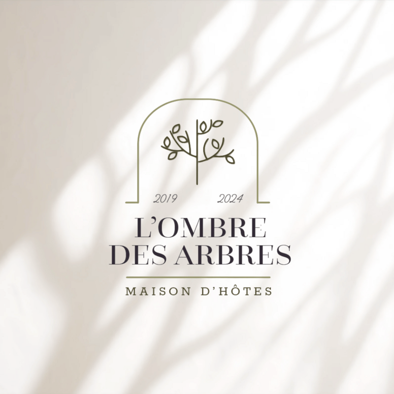 l'ombre des arbres logo portfolio herbier graphique