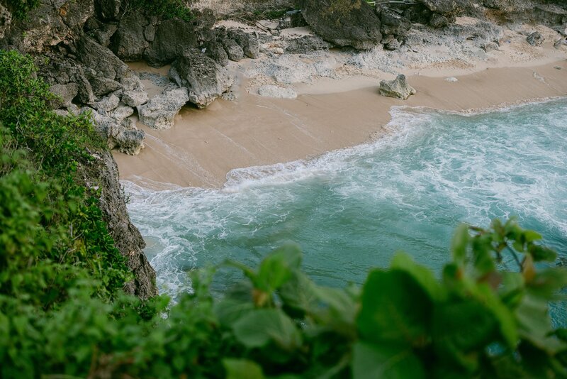 12Bali Bright Balangan Cliff Wedding Photography