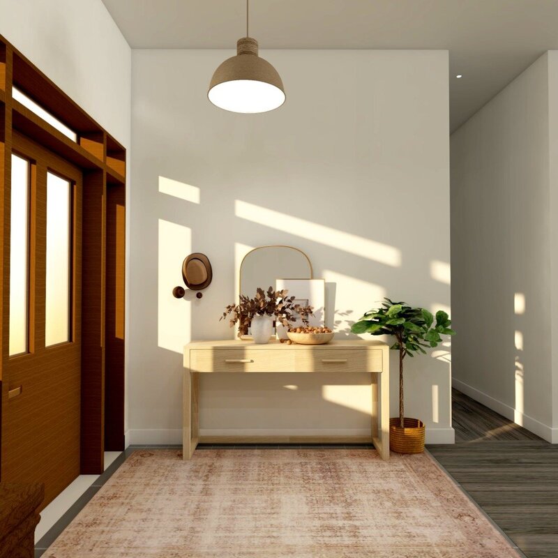 Rendering image of entry design by Hanbury Design Co.
