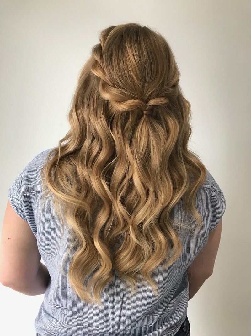 Clean Texture Halfup Rope Braid Soft Waves October 2021 picture