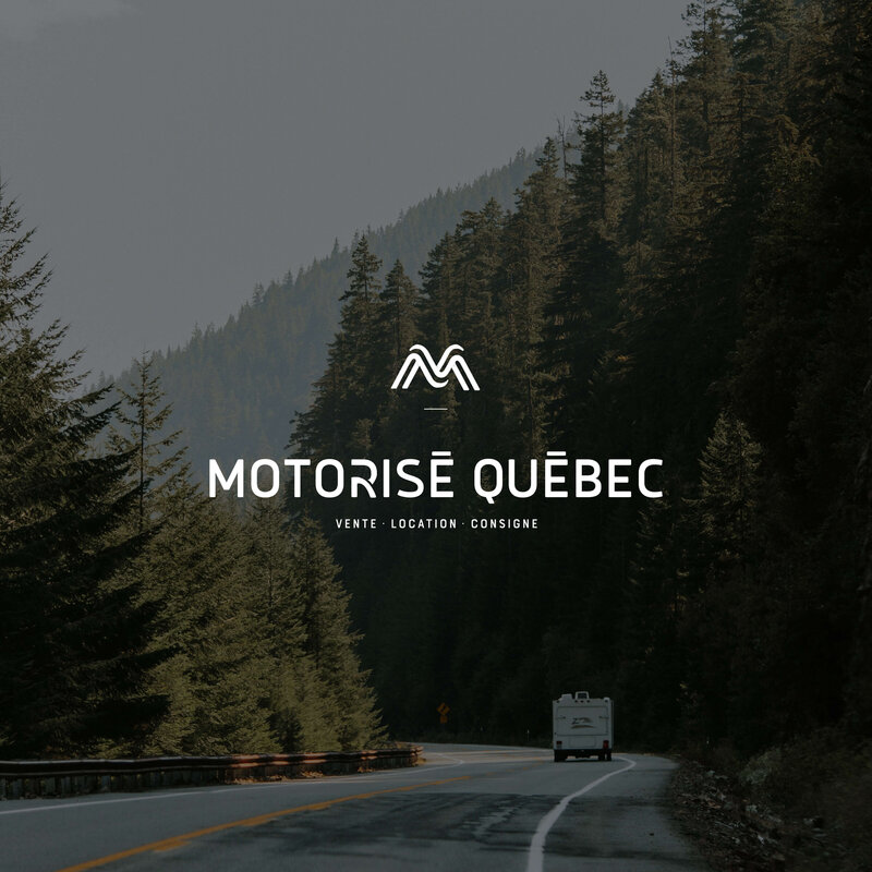 logo et identité visuelle de l'entreprise Motorisé Québec