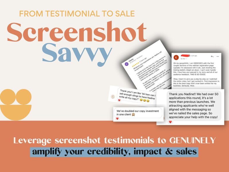 Screenshot Savvy delivers screenshot testimonial tips for small business owners