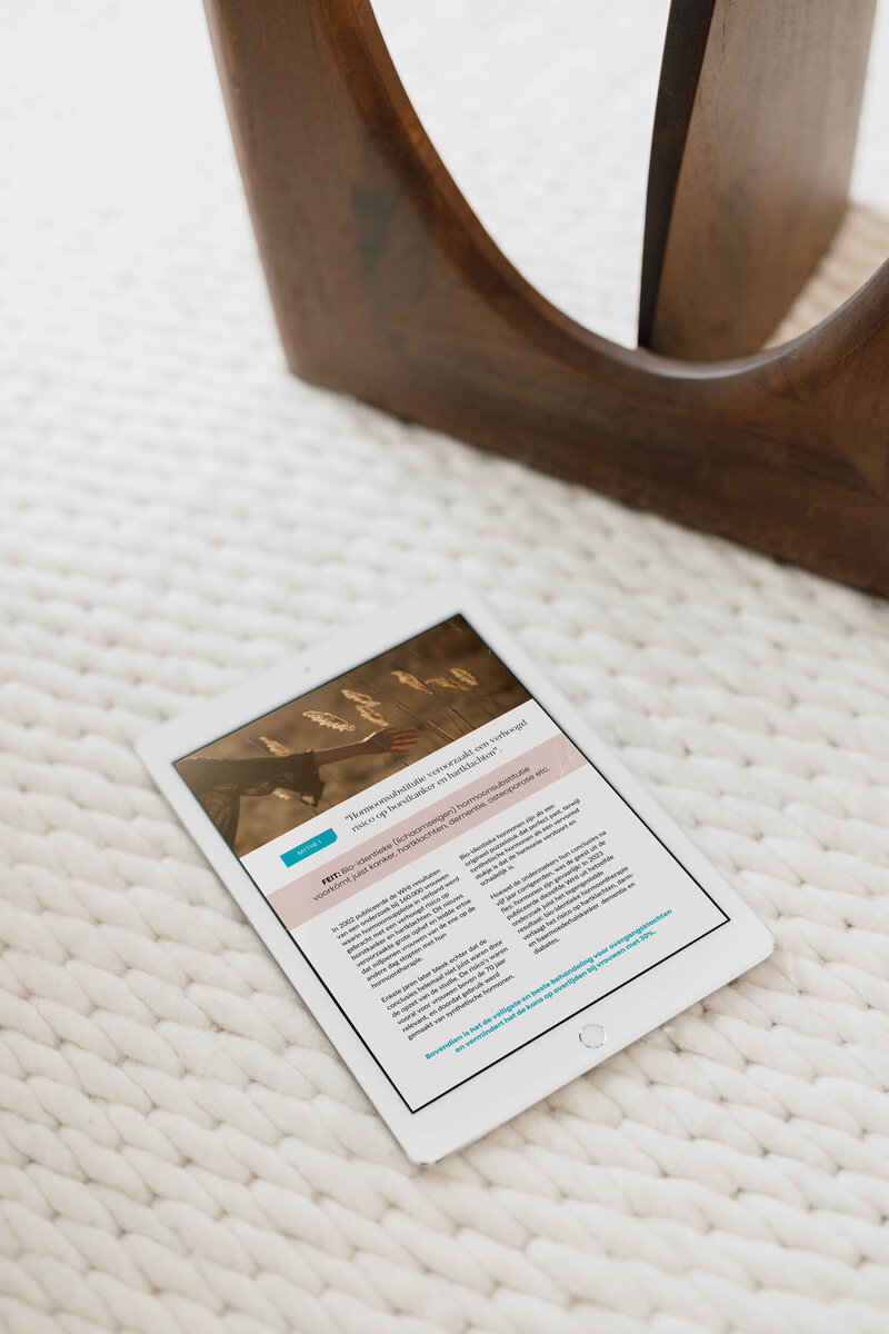 Studio Paoline Kruijssen - portfolio webdesign en grafische vormgeving - Hormone Revolution - 2