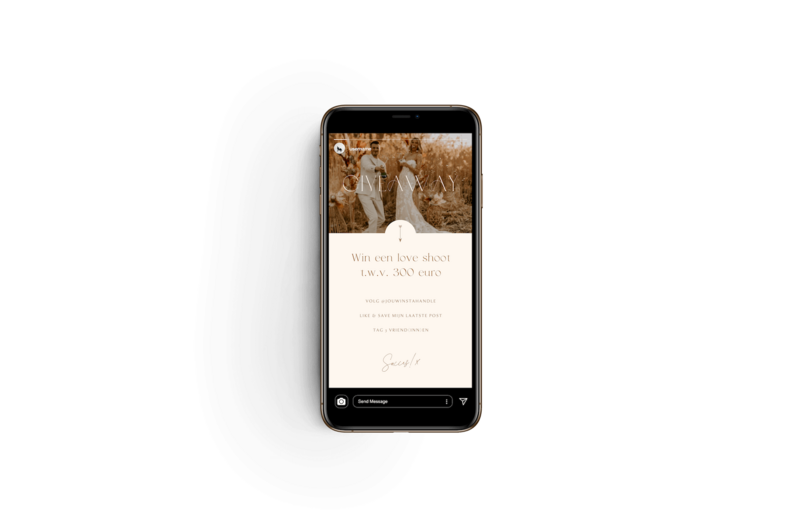 Boho Instagram story templates voor fotografen