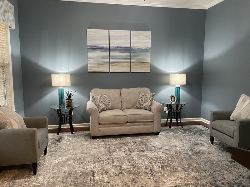 52 Bedeckers Interiors - Kristine Gregory - Lake Living Room AFTER