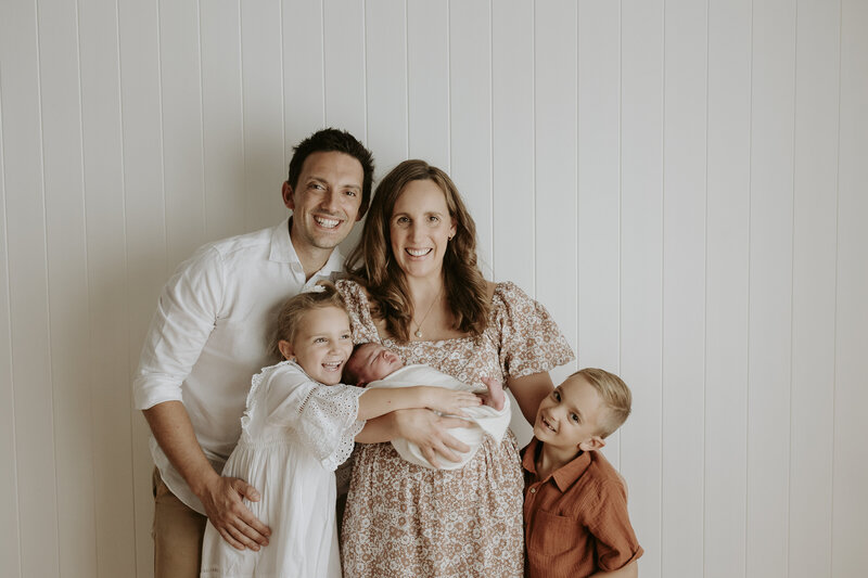 perth family and newborn photoshoot