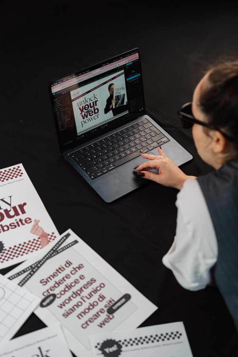 Servizio di creazione siti web su Showit e Squarespace