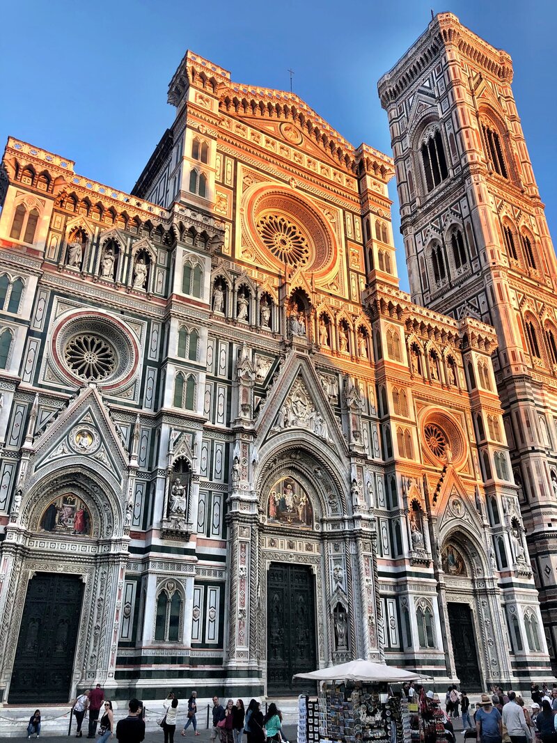 European Building with Architectural Detail