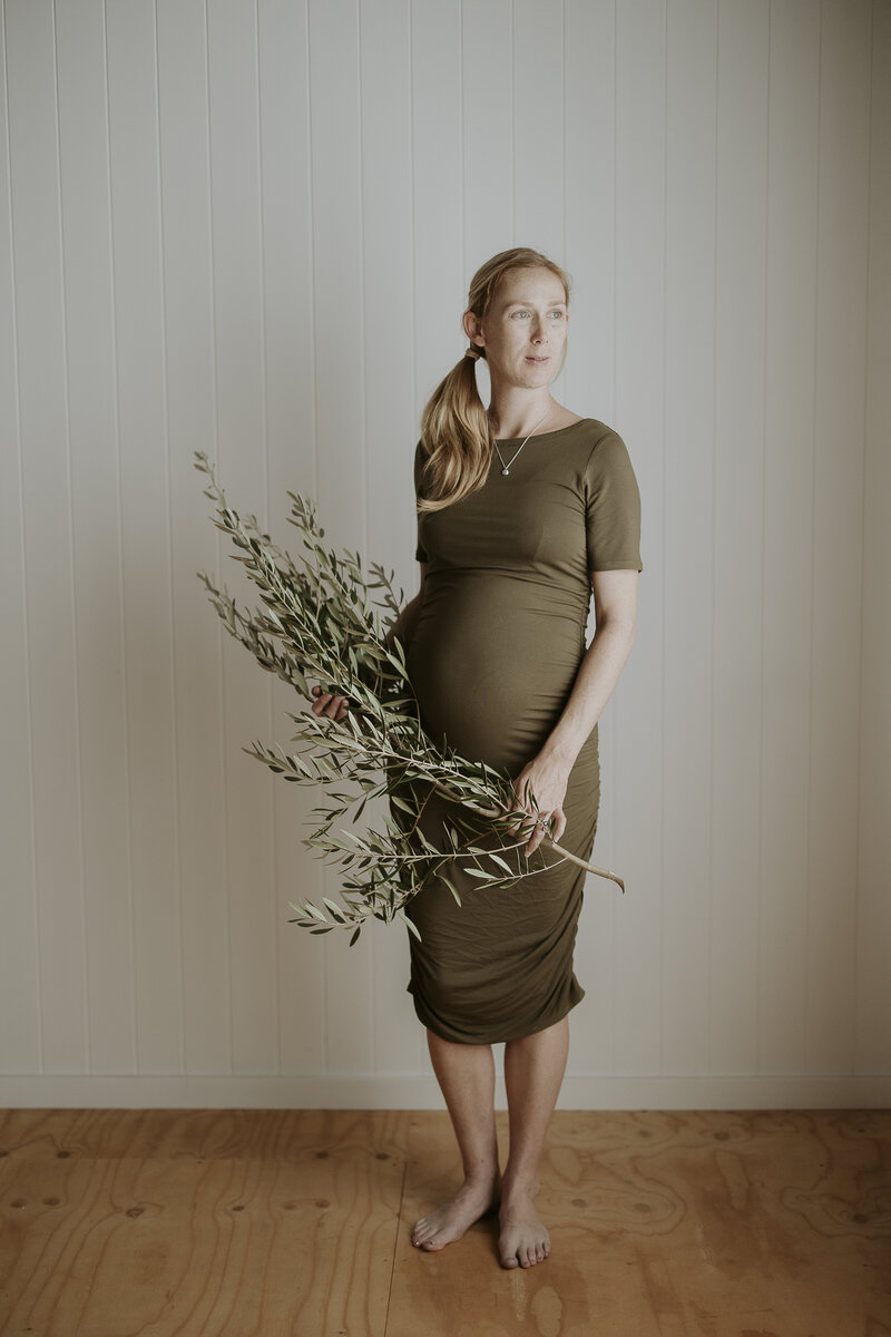 maternity studio photoshoot