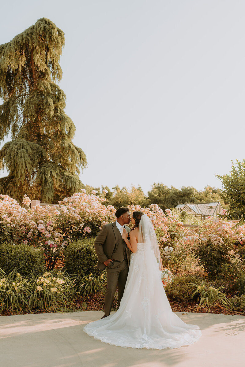 Oak Glen wedding ceremony in southern california