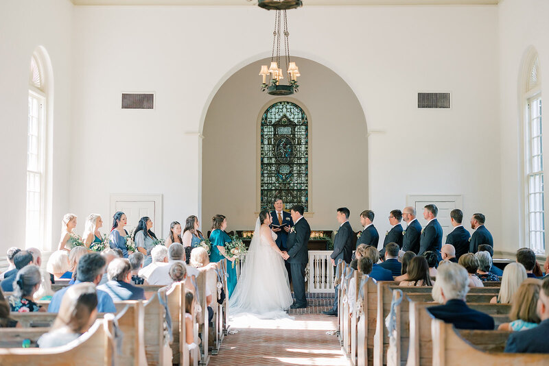 wedding bride and groom savannah georgia beach blue