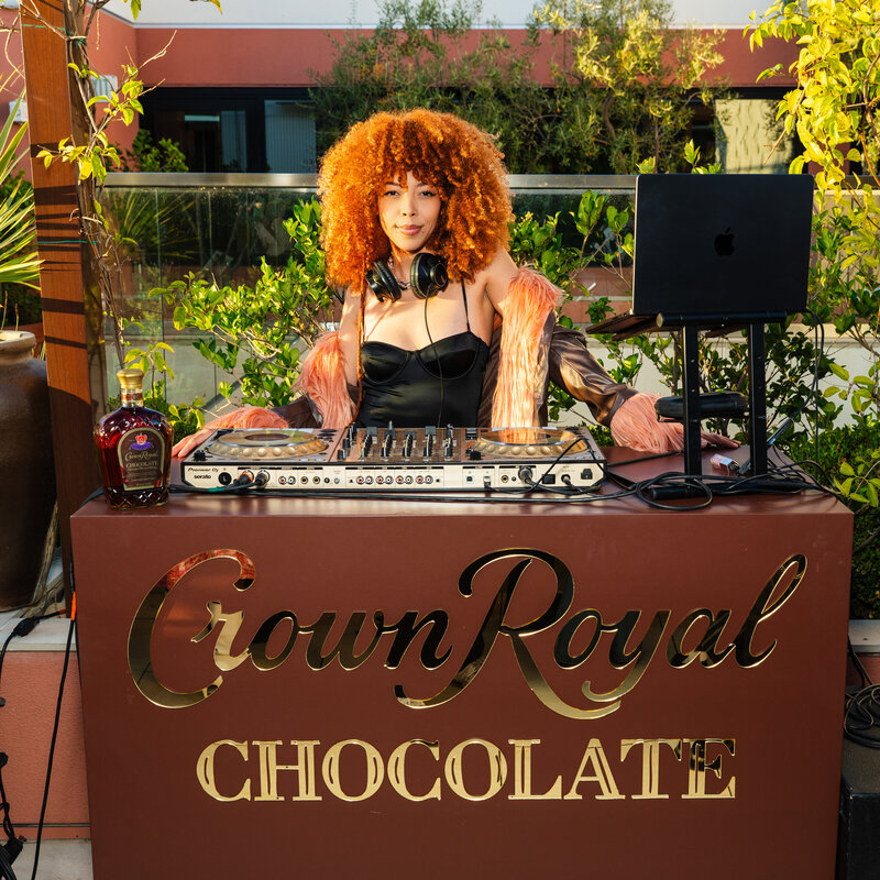 Crown Royale brand activation by The Works Collective | custom fabrication and event design in Los Angeles, California.
