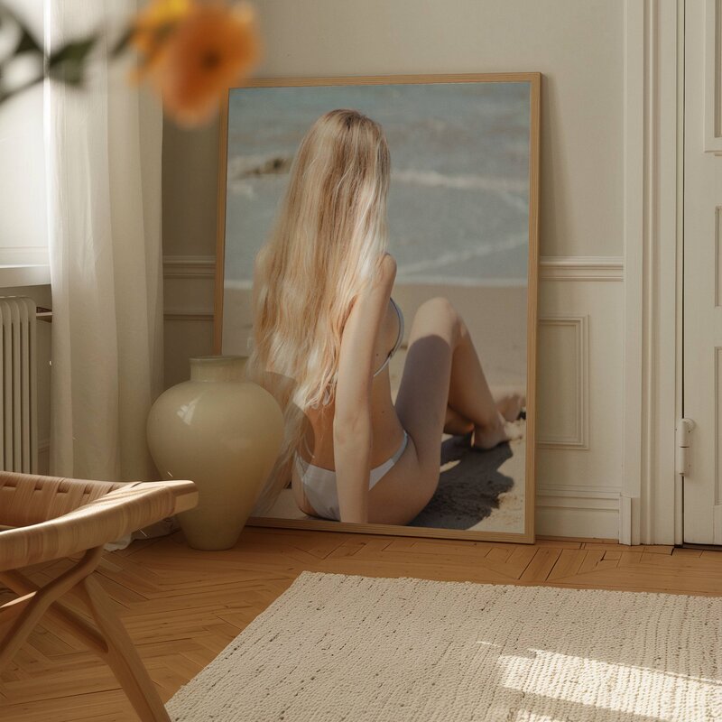 Agata Beach Photo print mockup5