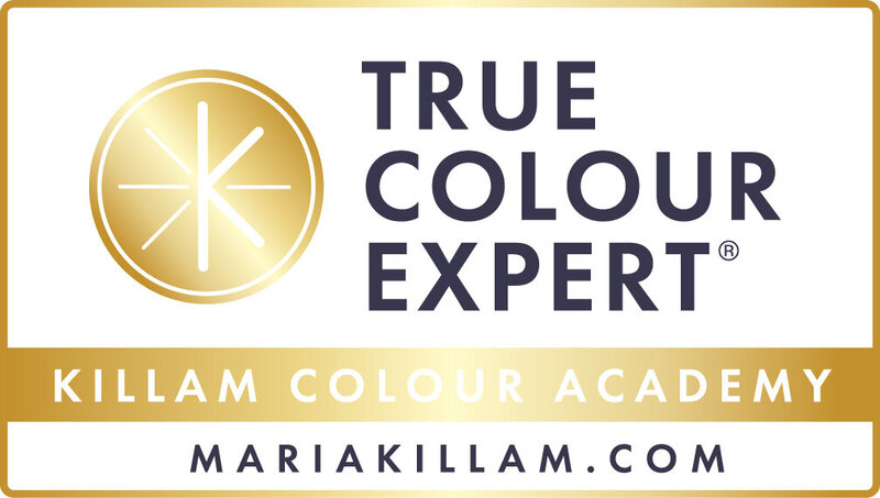 Killam Colour Academy certification for training as a true colour expert by Maria Killam who helps people colour their homes with confidence