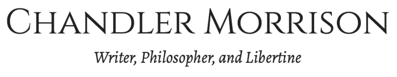 Logo for Chandler Morrison Writer Philosopher Libertine