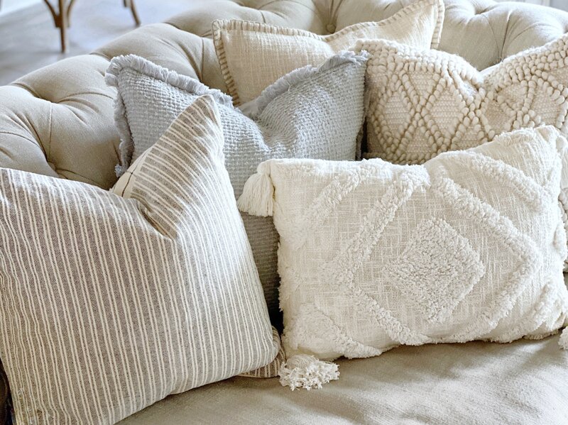Assortment of MTH pillows