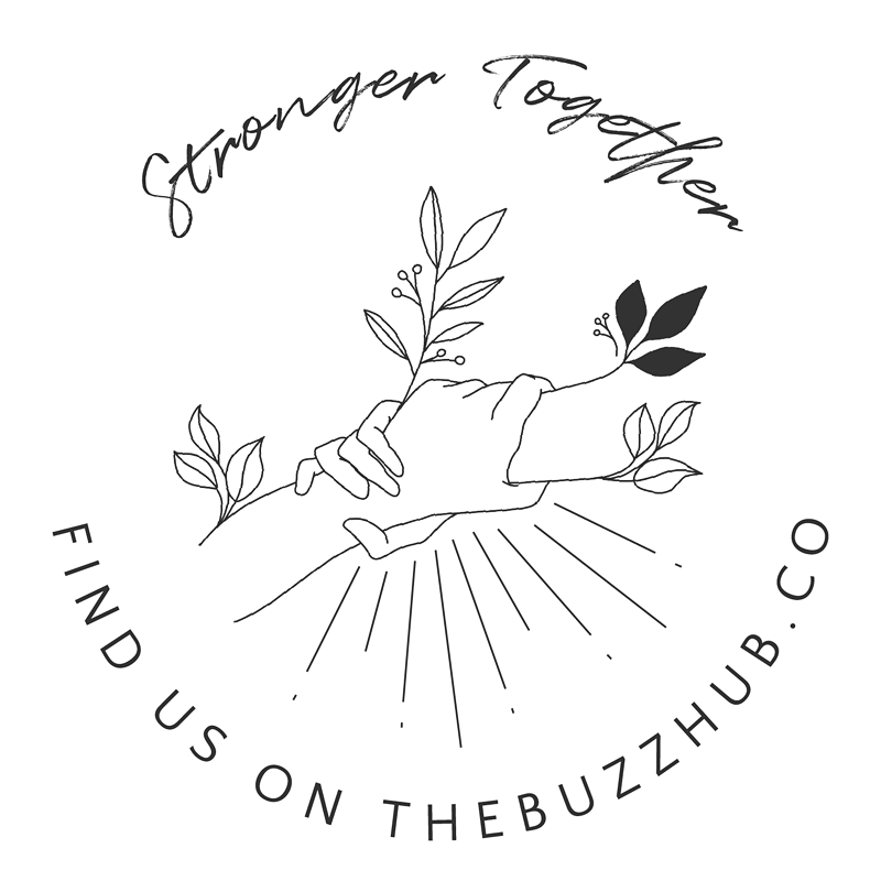 The Buzz Hub Badge_white transparent