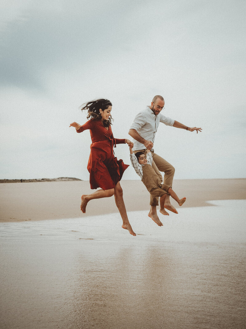 photographe famille arcachon - seance photo dune du pilat - pauline clerget