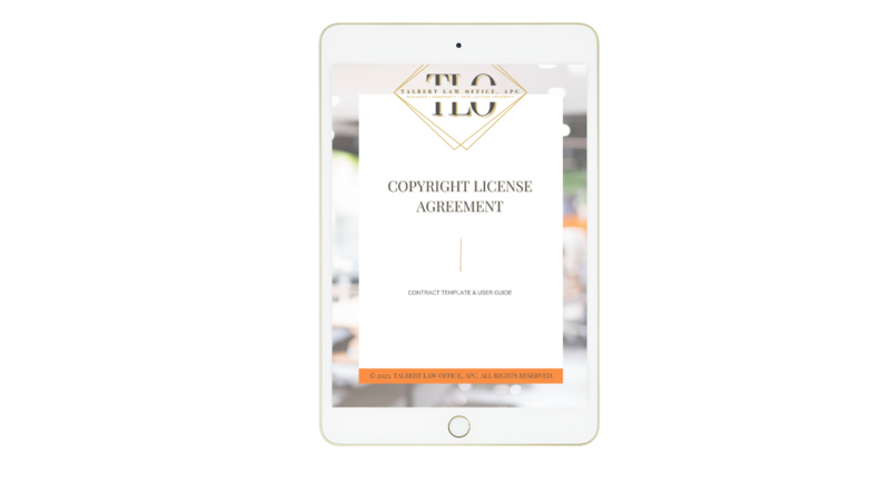 TLO-Contract-Template-for-Entrepreneurs-and-Small-Businesses-Copyright-License-Agreement