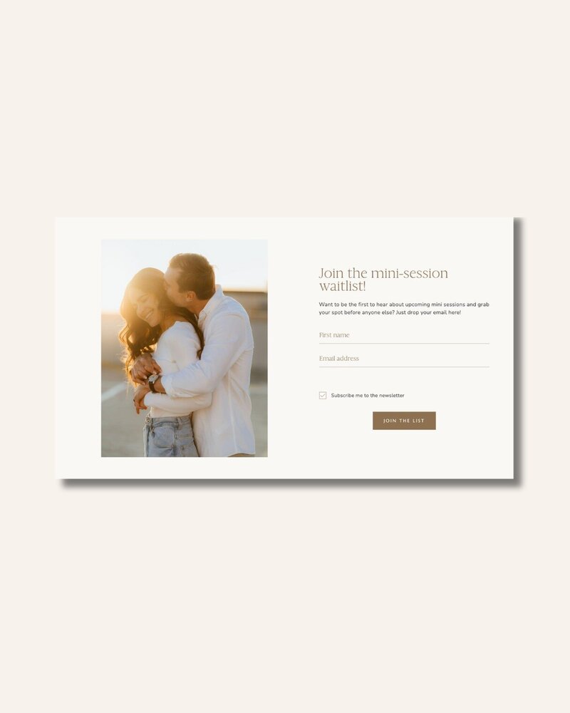 Ivory Vines Flodesk signup forms 4