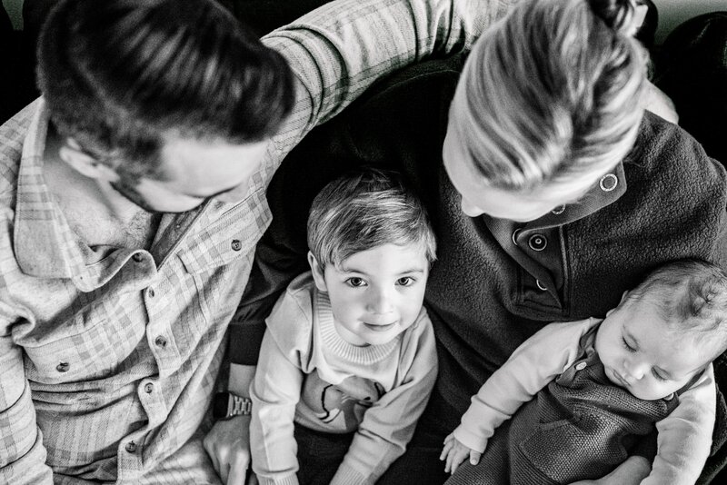 handsome-toddler-with-family