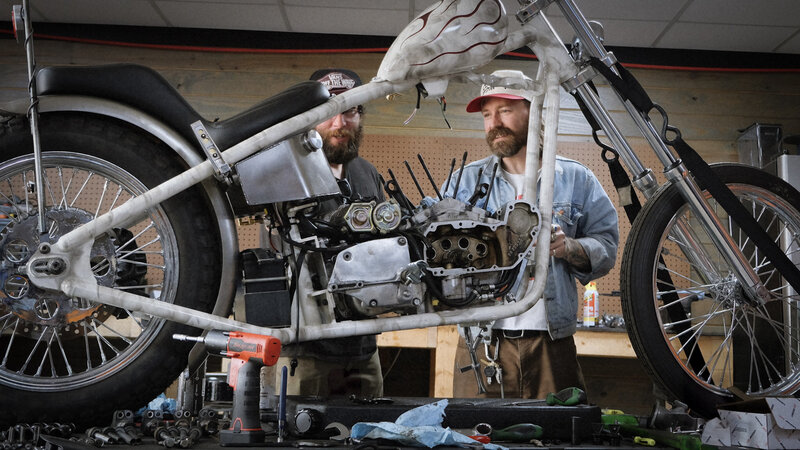King City Choppers custom built chopper frame