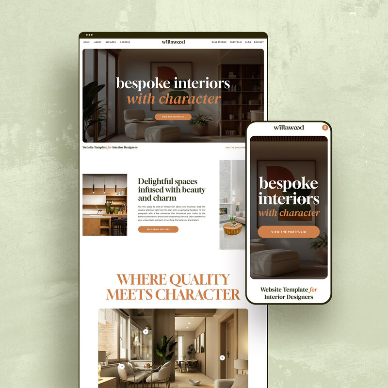 designer website templates and brand kits for creative entrepreneurs