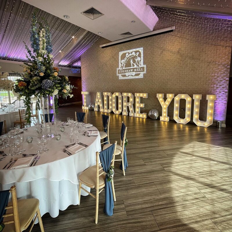 North West England's largest supplier of light up letters, backdrops, sequin walls, wedding neons and more!