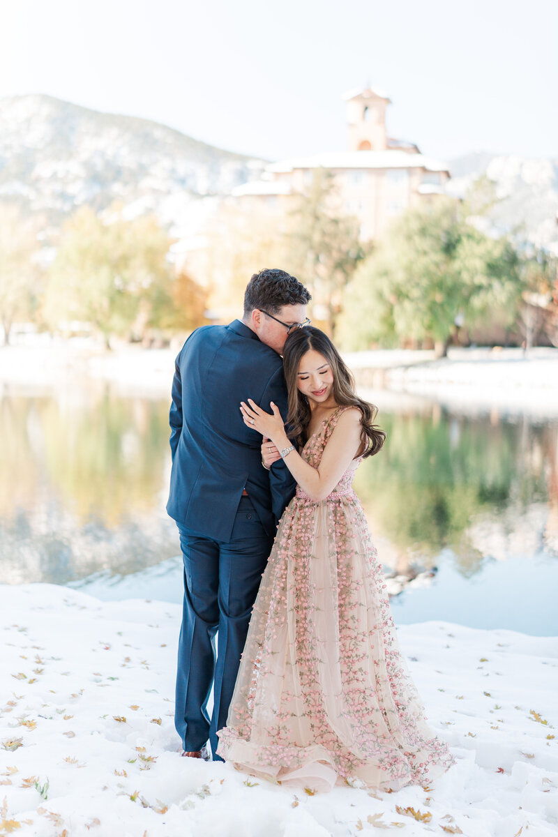 The Broadmoor Hotel Winter Wedding Colorado Springs Romantic Engagement Elena Spraguer Photography 0029