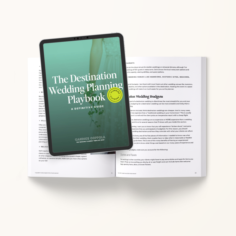 The Destination Wedding Planning Playbook 4