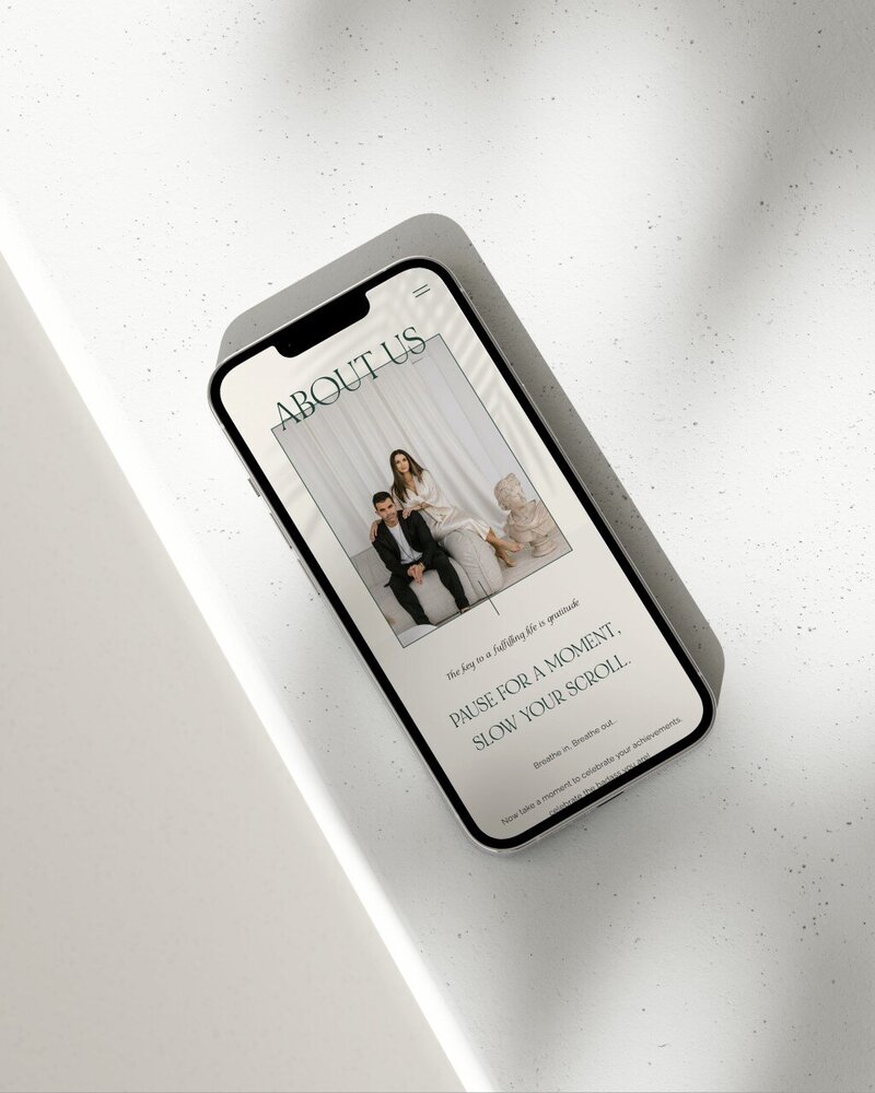 Dental Yogis iphone mockup the brand influence portfolio