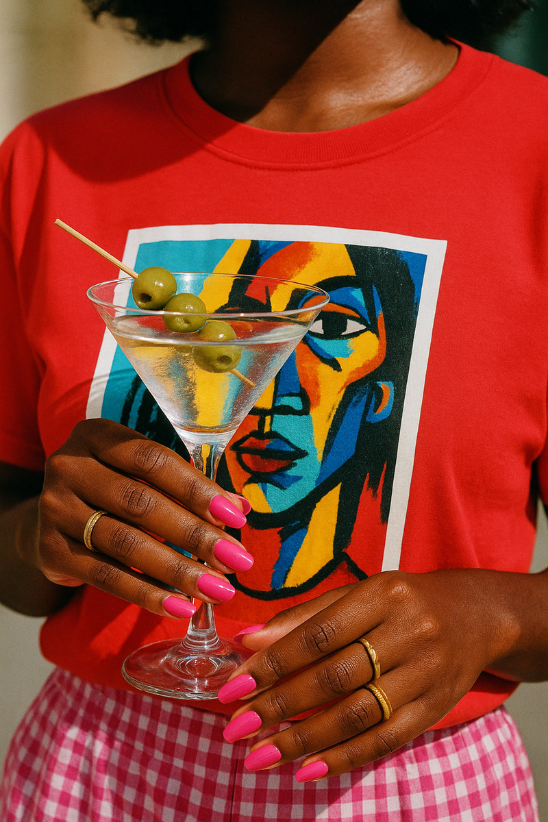 Martini Moments with Gingham Style