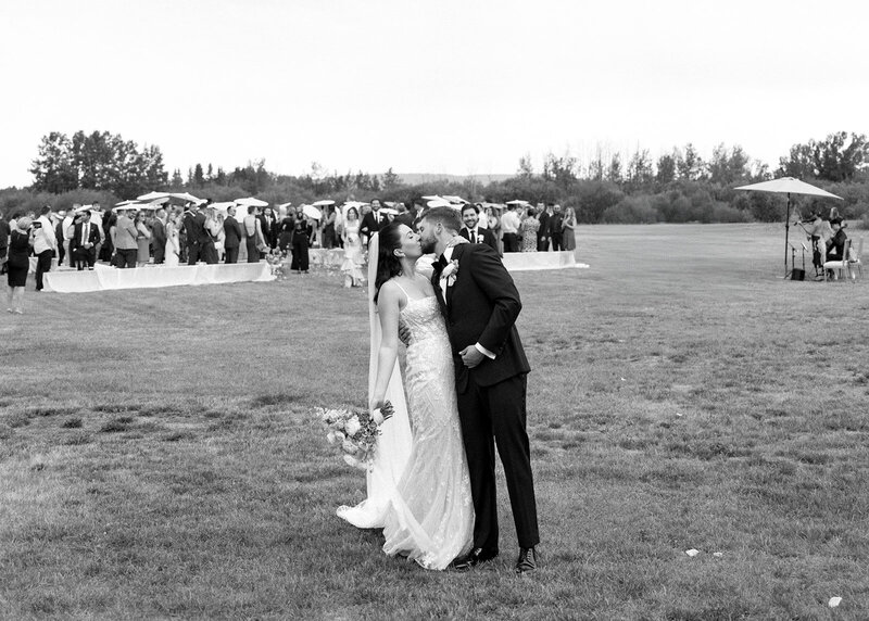 couple on wedding day
