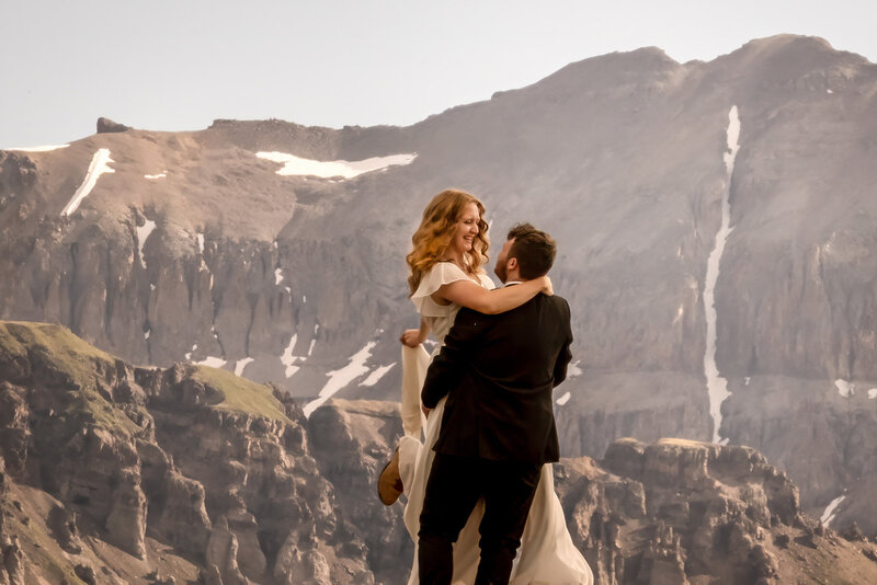 Summer in Telluride is perfect for eloping couples.