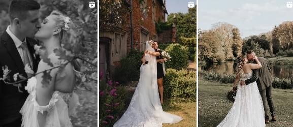 Wedding content creator norfolk