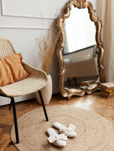 Amare Natural Braided Jute Rug