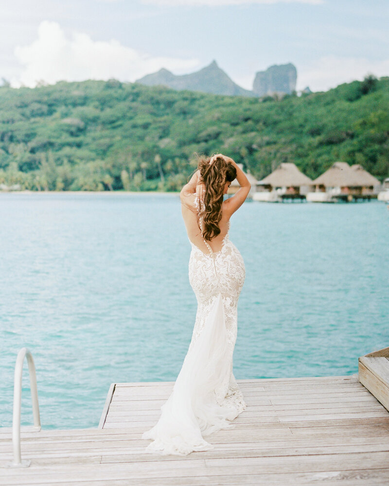 Bride-French-island-Wedding-bertha-gown