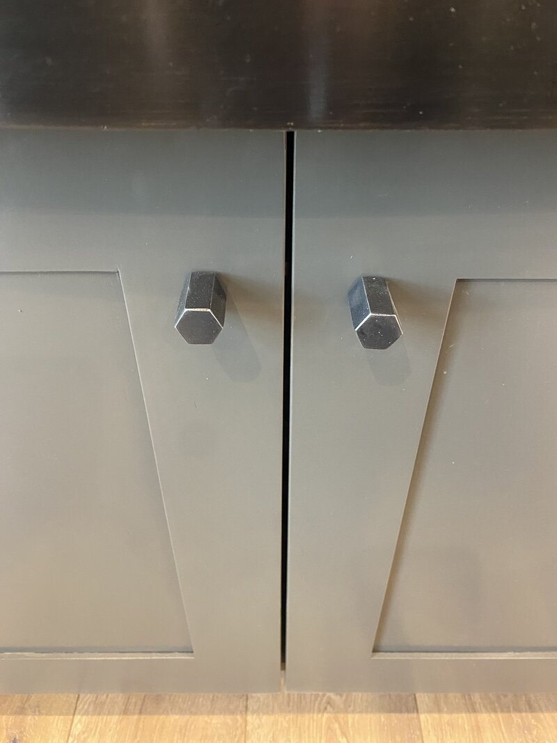 custom  steel cabinet door pulls