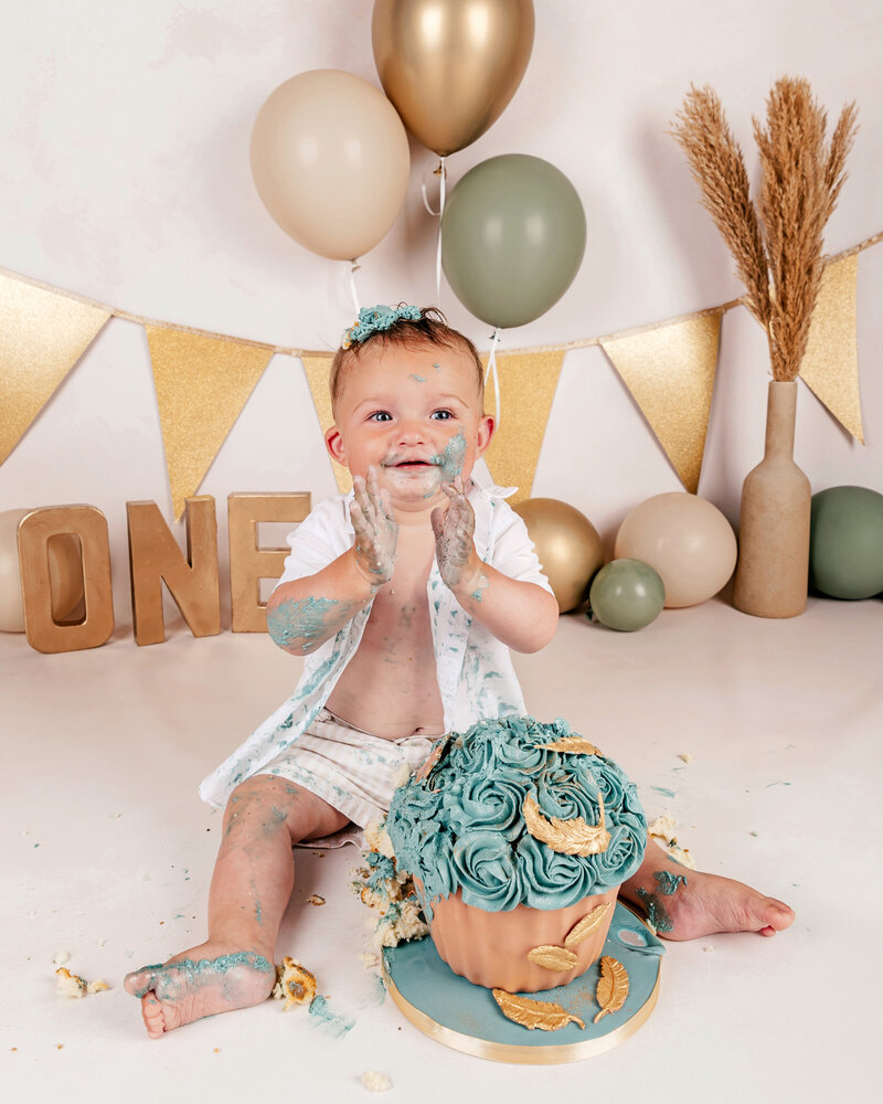 Cakesmash jongen